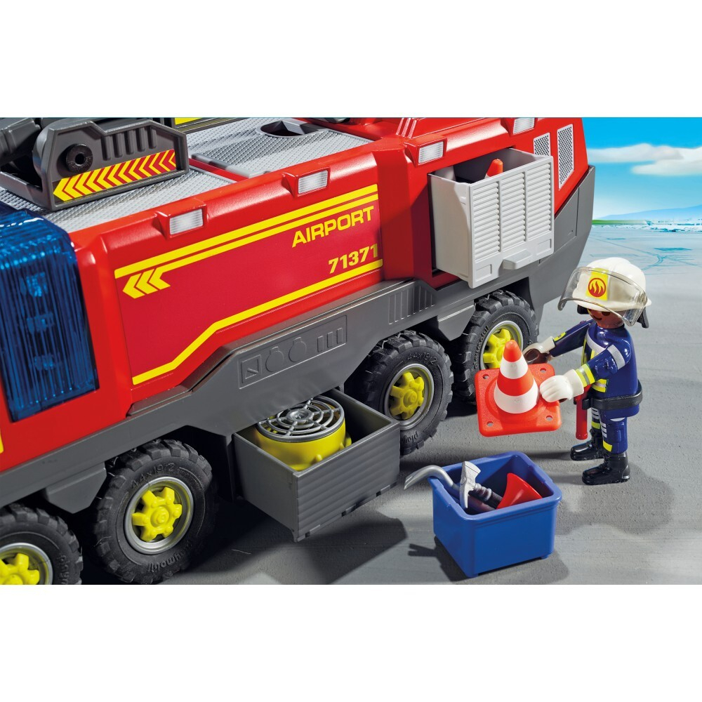 Playmobil - Пожарная машина для аэропорта City Action 71371X / артикул   71371X  / GTIN 4008789713711