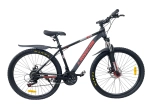 Велосипед Rovecom 27,5" 21скор (Стальная рама, диск. тормоз) Черный (матовый) Rov-610-27,5-4