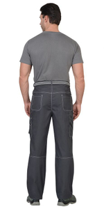 Брюки "Молодежные" Темно-серые