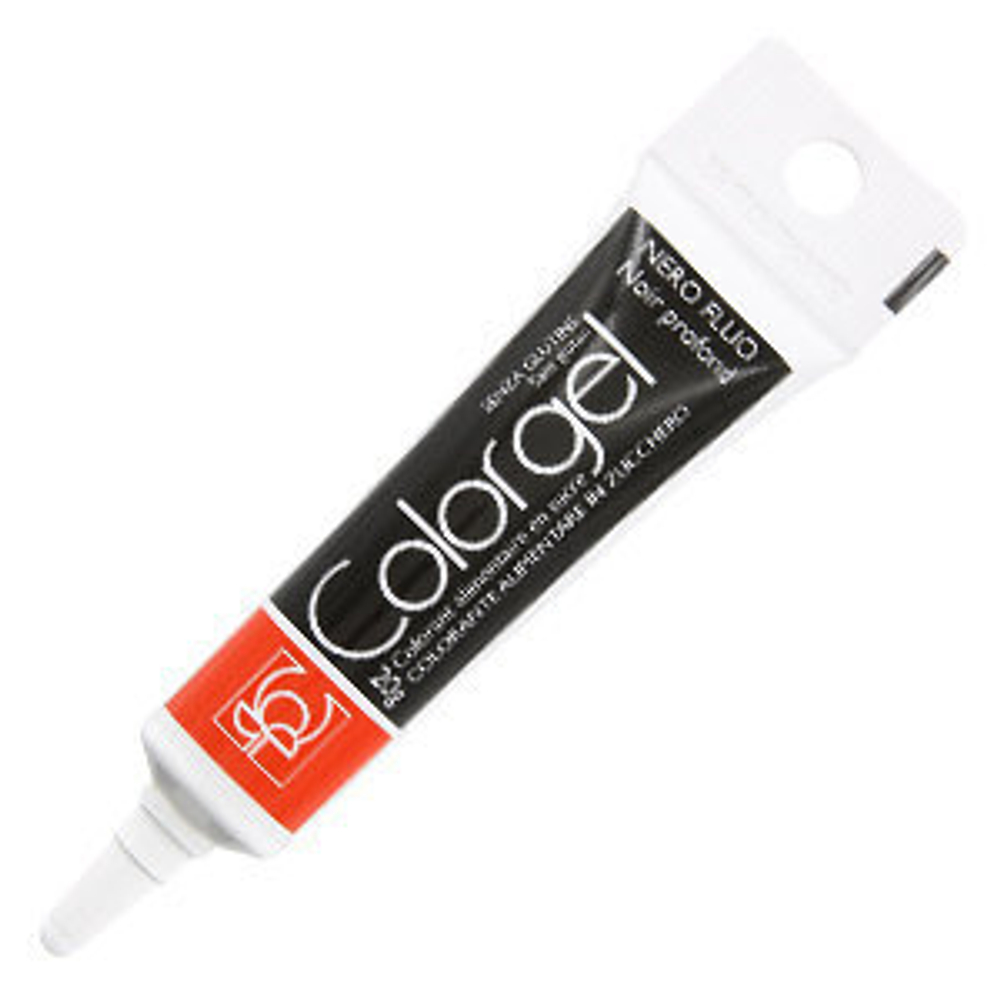Краситель гелевый Colorgel Черный Modecor 20гр.
