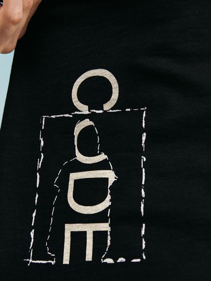 Serdyukov футболка Binary code одежда унисекс стиль принт качество