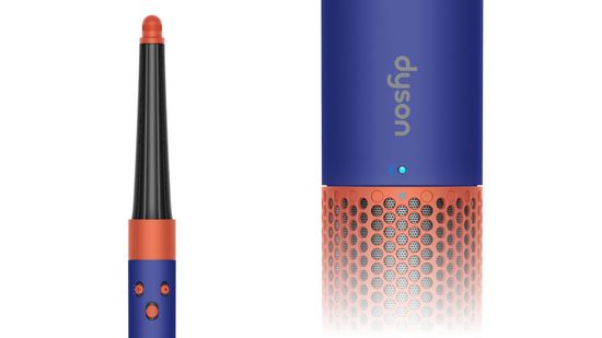 Стайлер Dyson Airwrap i.d. Long HS08 Straight+Wavy, синий/оранжевый (Vinca Blue/Topaz)