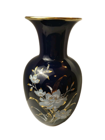 Ваза (Кувшин) Германия (Бавария) Кобальт "Золотая роза"