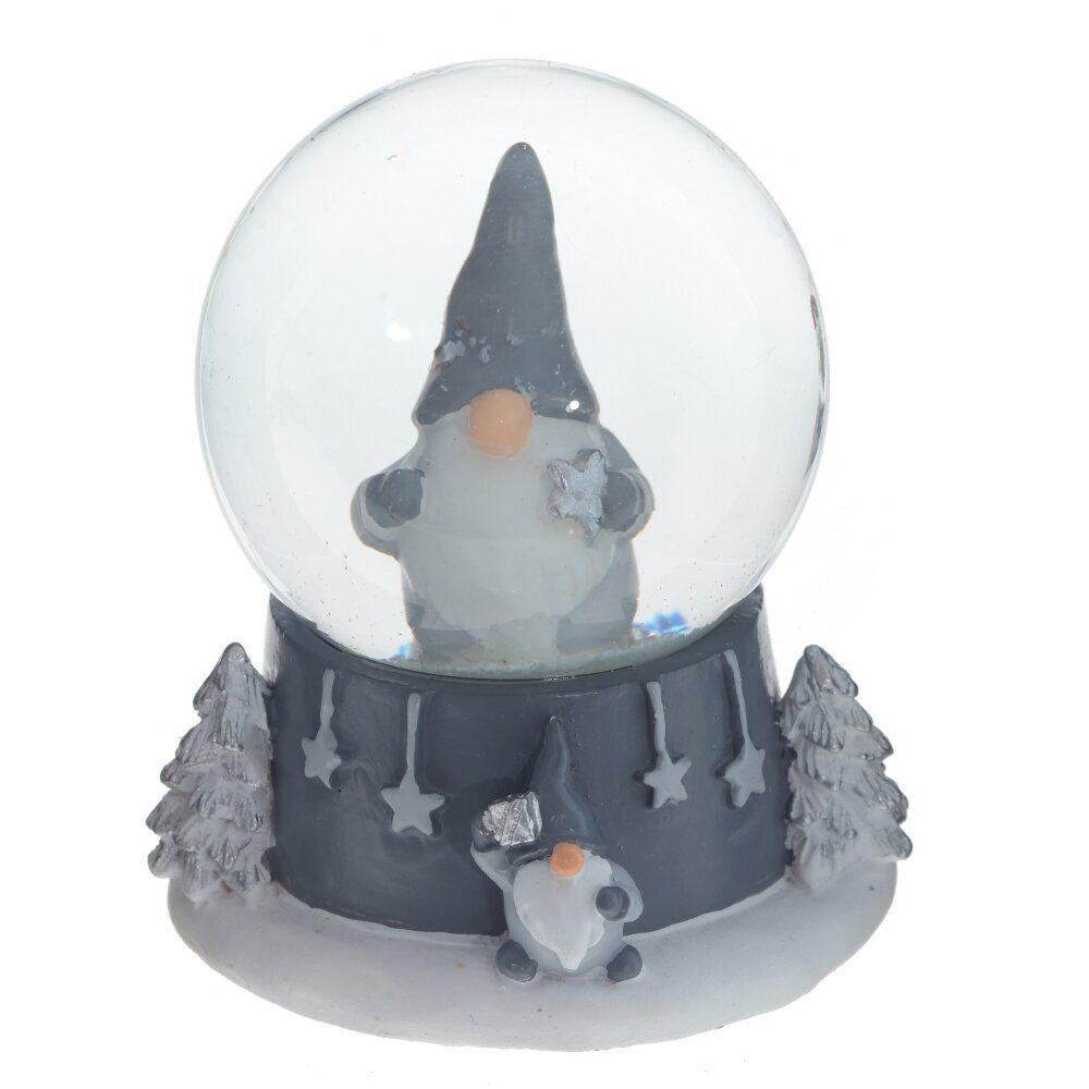 GAEM Фигурка декор в стекл шаре "Гном", D5 см, L5,5 W5 H6 см, 2в.