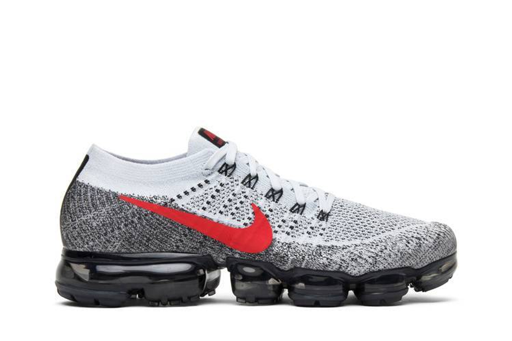 Кроссовки Nike Vapormax Platinum Red Black