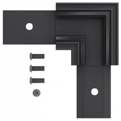 Соединитель угловой L-образный для треков накладных ST-Luce SKYLINE 48 ST1007.419.00