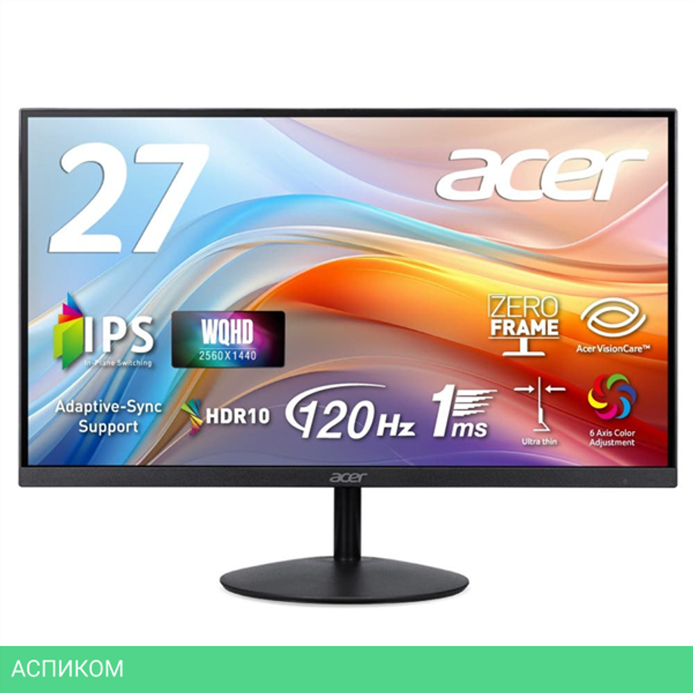 Монитор Acer SA272UG0bmiipx (UM.HS2CD.011)
