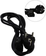 Кабель компьютер - розетка ExeGate PC-1.8 220V 1.8м Г-образный оба разъема