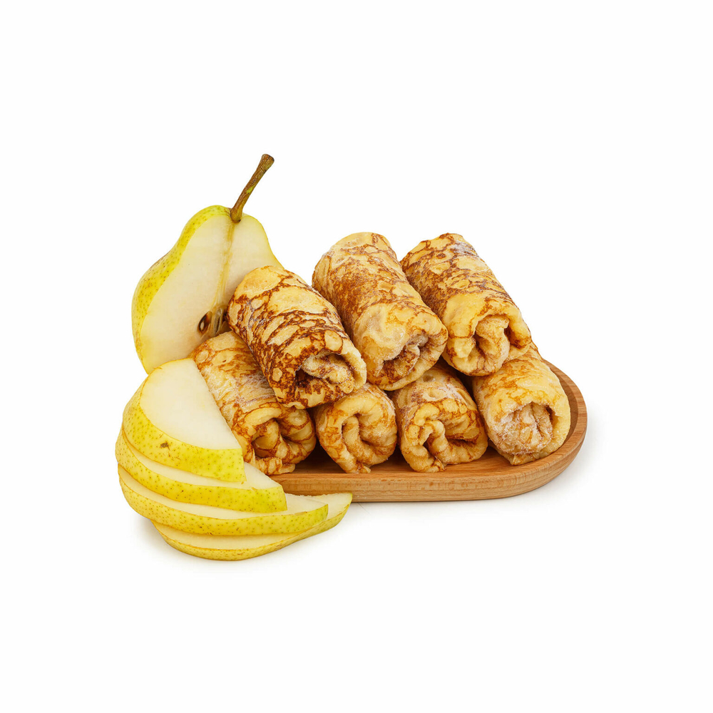 Блины с грушей