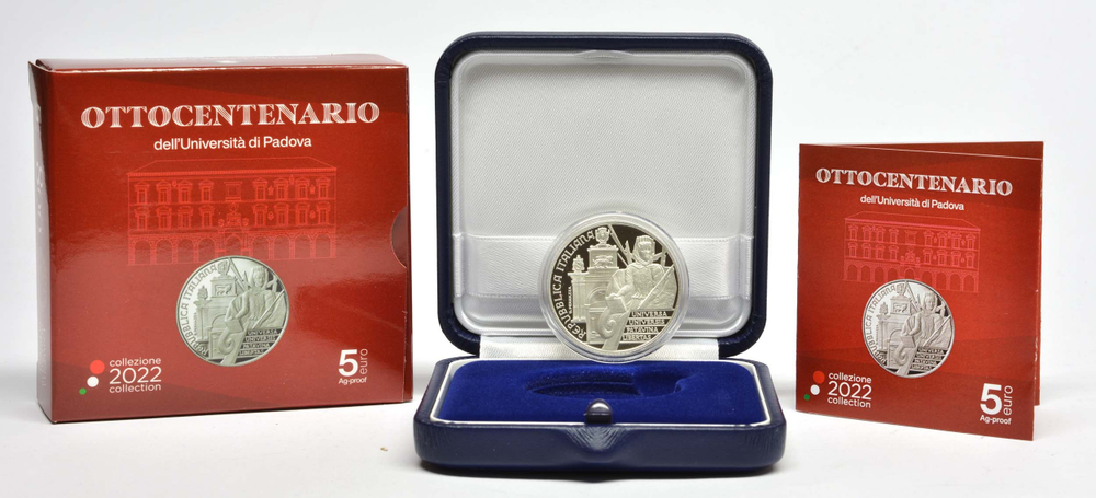 ИТАЛИЯ, 2022, 5 ЕВРО [СЕРЕБРО]