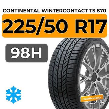 Continental WinterContact TS 870 225/50 R17 98H XL