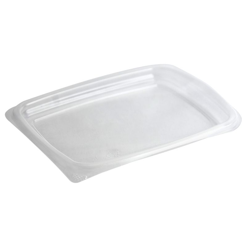 Крышка контейнера Ake Plast прозрачная 108*82*3 мм (500 мл) 100 шт/уп 10 уп/кор