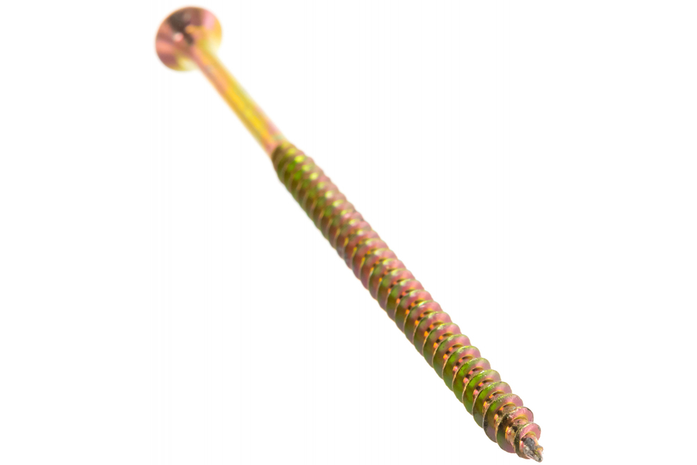 САМОРЕЗЫ СТРОЙБАТ УНИВЕРСАЛЬНЫЕ ЖЕЛТЫЕ 5,0Х100 100ШТ