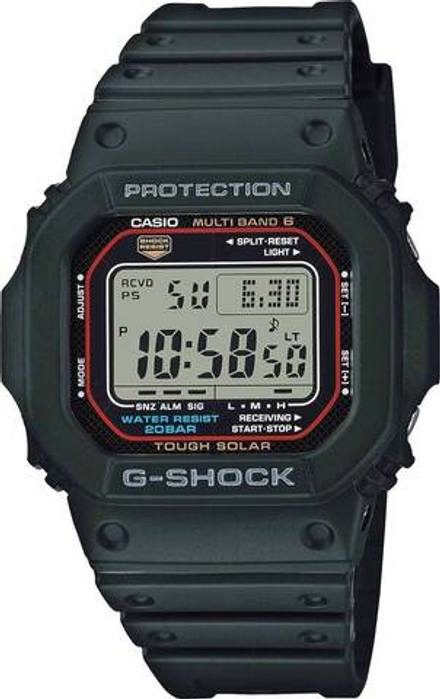 Японские наручные часы Casio G-SHOCK GW-M5610U-1ER с хронографом