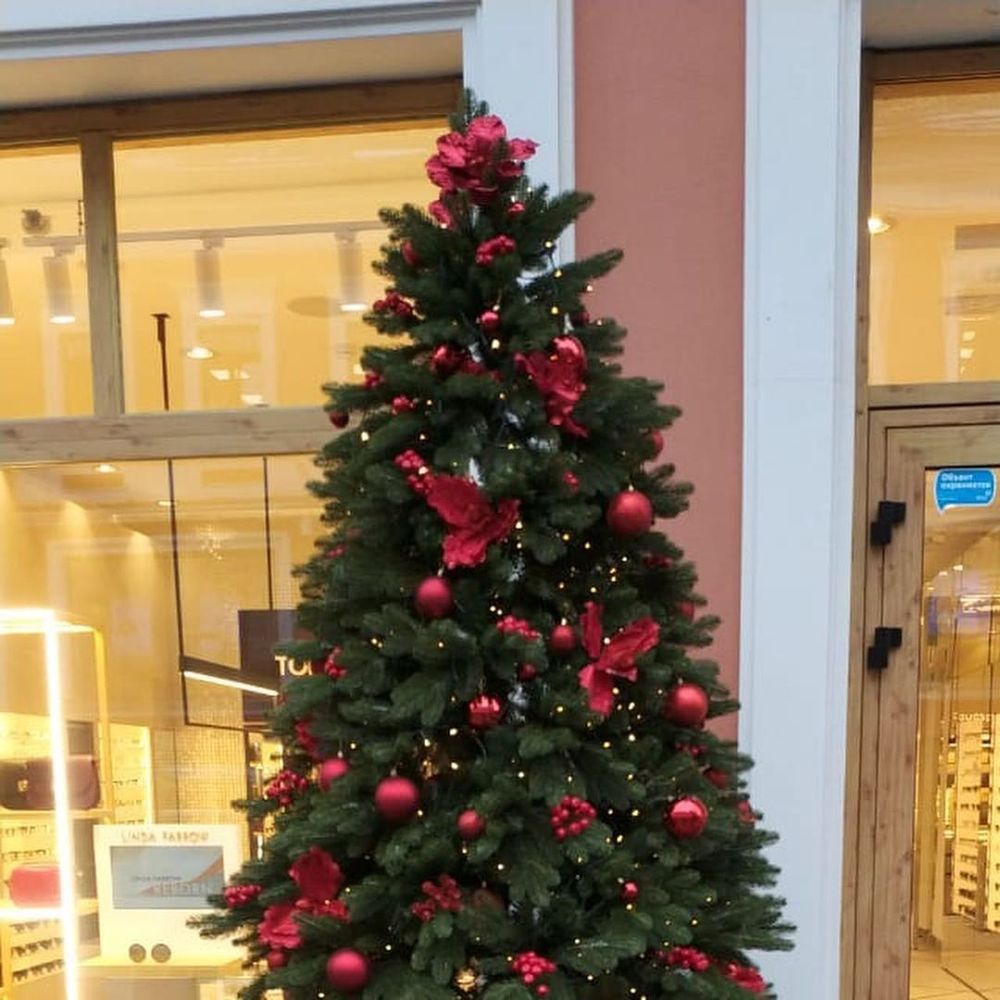 Ель искусственная «Парижанка» (Литая+пвх) от 1,2 м до 3,5 м