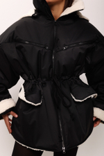 Парка утепленная