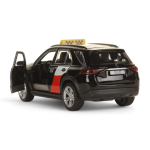 Модель ин. мет. "Mercedes-Benz Gle 2018. Такси" 12см, двер, багаж, в коробкаGLE-12TAX-BK (Технопарк)