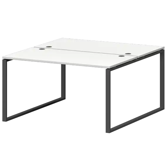 Бенч двойной на металлокаркасе СМС2-О-10К.149.Пр25  1000x1496x750 Смарт