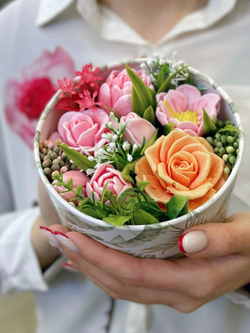 «Загадай желание» букет в коробке