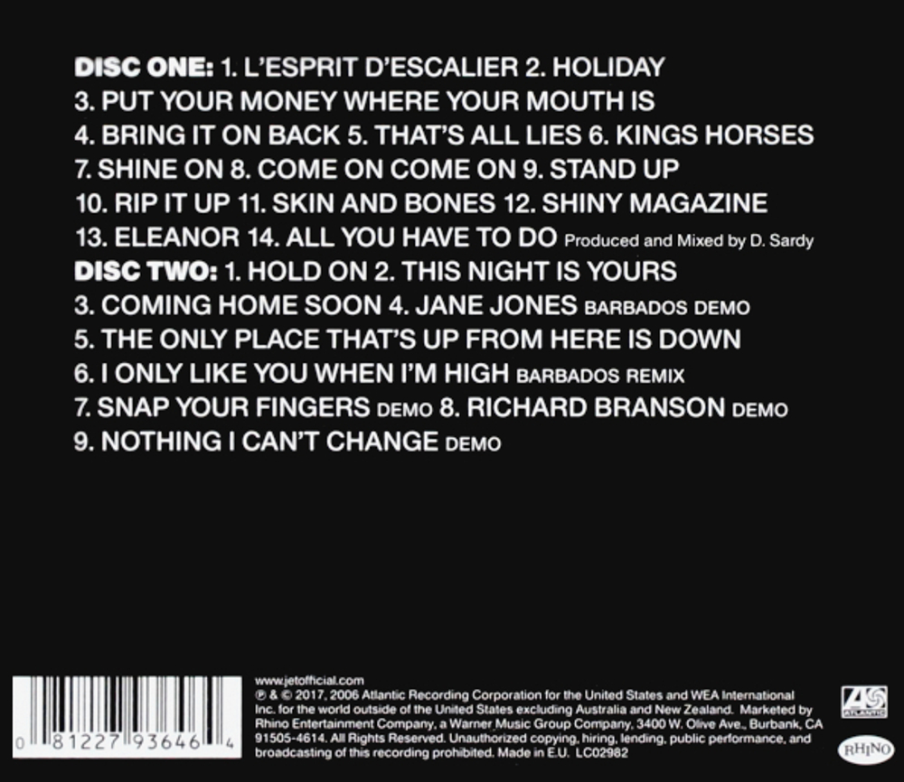 Jet / Shine On (Deluxe Edition)(2CD)