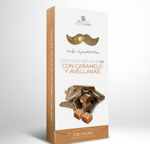 Шоколад Rafa Gorrotxategi молочный 32% с соленой карамелью, 100 гр.