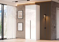 Шкаф распашной «ШК 5» Белый 80 см