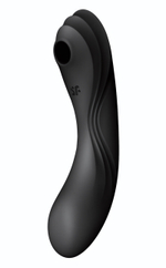 Черный вакуум-волновой вибростимулятор Satisfyer Curvy Trinity 4 (Цвет: черный)