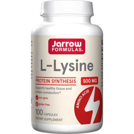 L-Lysine 500 мг 100 капсул Jarrow Formulas
