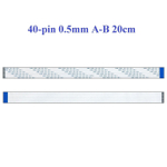 Шлейф 40 pin, 20 см, шаг 0.5 мм FFC, обратный Б