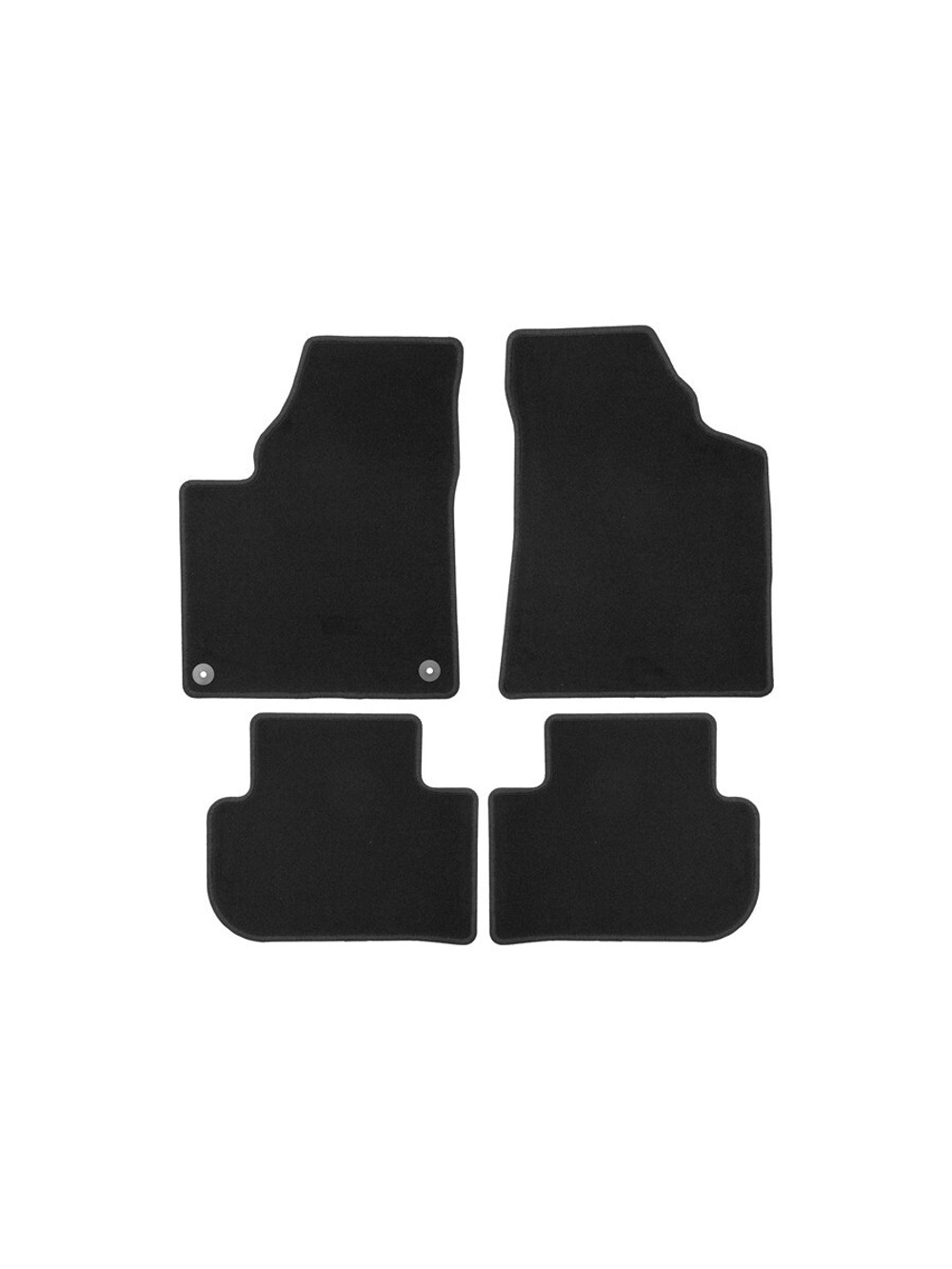 Коврики в салон для FAW Besturn T77 2021- кроссовер, 4шт. (текстиль) KLEVER0106201501200K