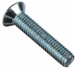 ВИНТ СТРОЙБАТ С ПОТАЙНОЙ ГОЛОВКОЙ ОЦИНК DIN 965 М 6Х30 9ШТ