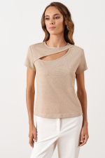 23036 Джемпер женский (золотистый)