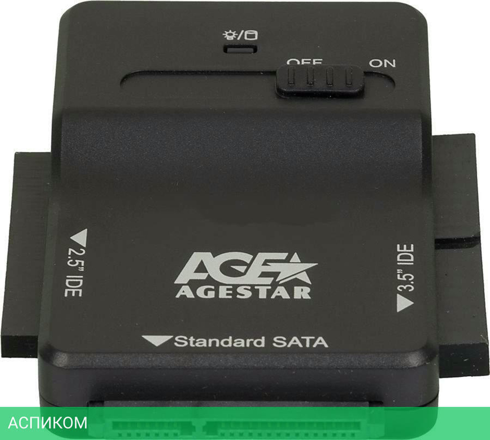 Адаптер-переходник AgeStar 3FBCP1 черный