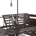 Кровать механическая Med-Mos E-45А (ЛДСП венге) ширина ложемента 120 см