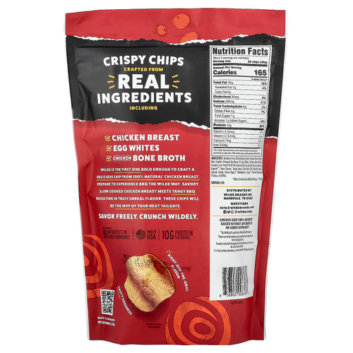 Wilde Brands, Protein Chips®, Barbeque, 4 oz (113 g)