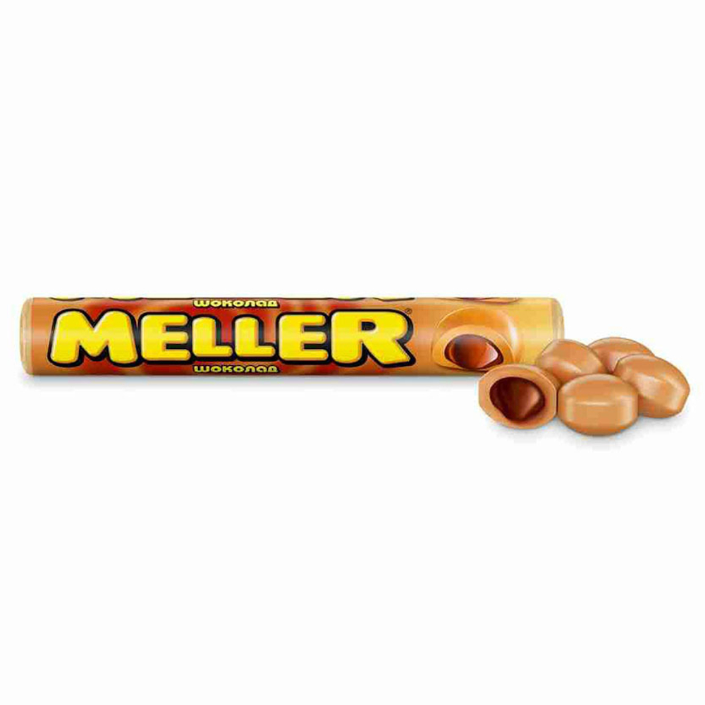 Жевательные конфеты Meller с шоколадом, 38г