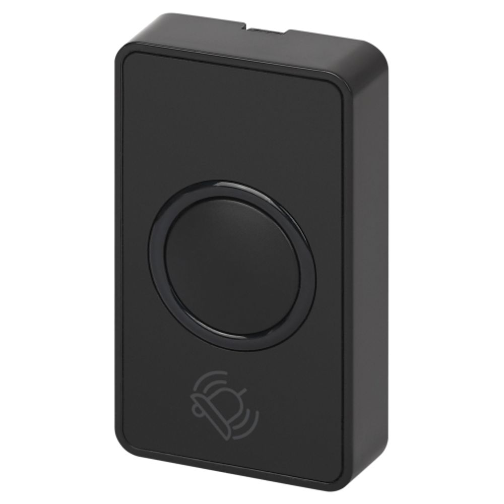 Звонок дверной ЭРА POLYCOLOR C100 беспроводной RGB подсветка чёрный 36 мелодий | Электрозвонки беспроводные