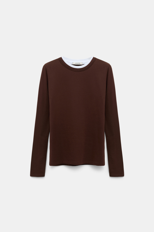 Лонгслив из хлопка