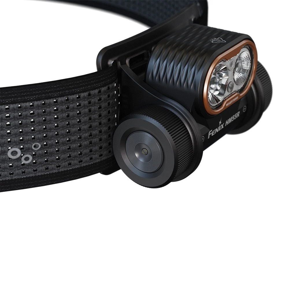 Фонарь Fenix налобный HM55R черный 1200 люмен