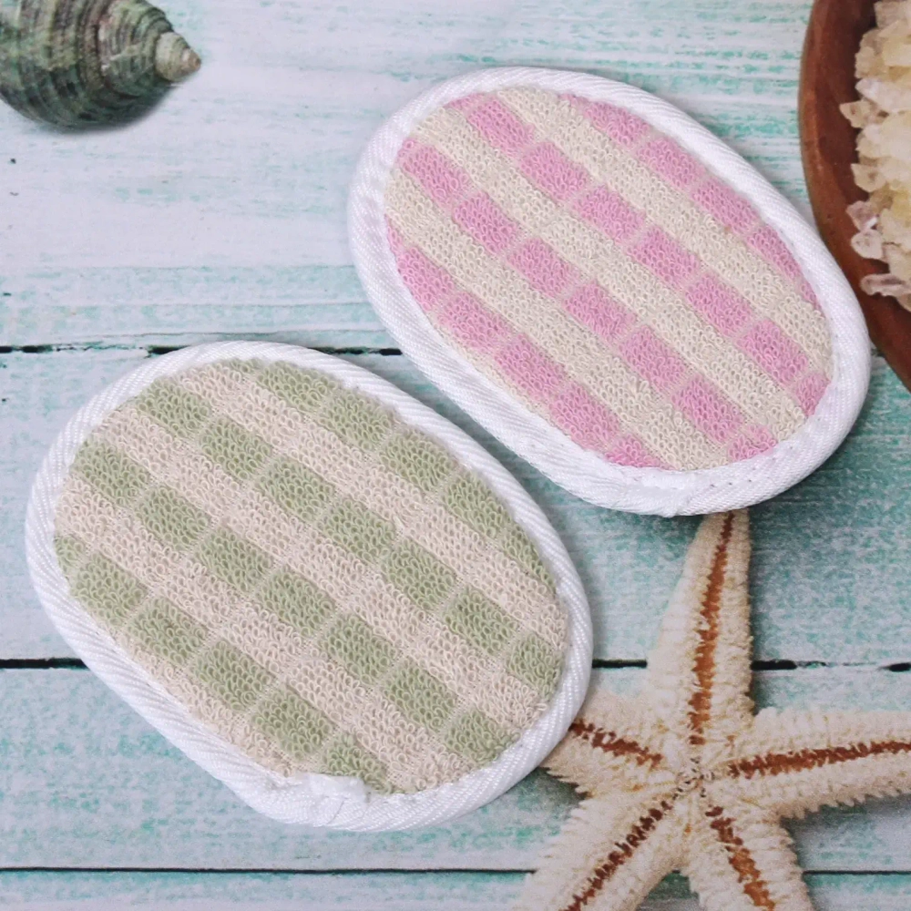 Мочалка для лица и тела «Ultramarine - Тоскана», мягкая, цвет микс, 10*15см