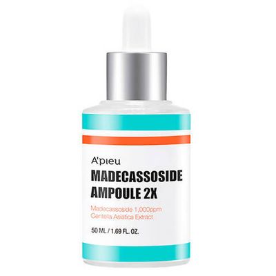 Сыворотка для лица с мадекассосидом A'PIEU MADECASSOSIDE_AMPOULE_2X 30 мл.