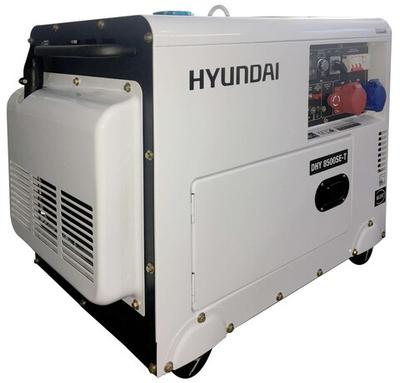 Дизельный генератор (7.2 кВт) HYUNDAI DHY 8500 SE-T