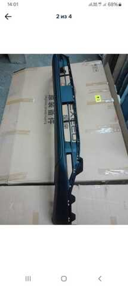 Нижняя юбка переднего бампера Chery Tiggo 4 orig 602006896AA