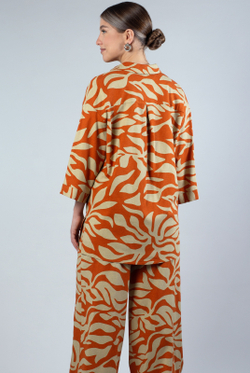 Блузка женская 4322ВП, Абстракция #363Аба094322ВП