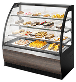 Витрина кондитерская Chilz VETE 130 серый, венге мали