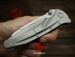 Нож Microtech SOCOM Delta T/E Титановый А+++ - танто клинок, рукоять титан (новое покрытие рукояти) RK-490