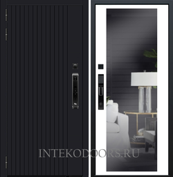 Вертикаль Черная V8 с зеркалом