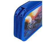 Пенал 2 отделения, 190*110 ArtSpace "Galaxy", ламинированный картон, софт-тач