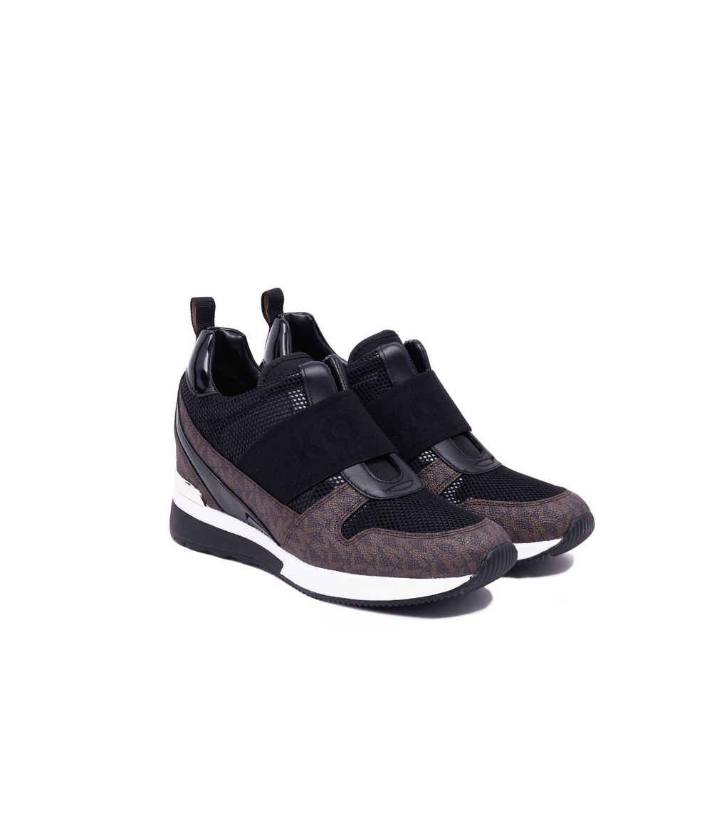 кроссовки maven слипоны trainer Michael Kors - коричневый(43F2MVFP2A)