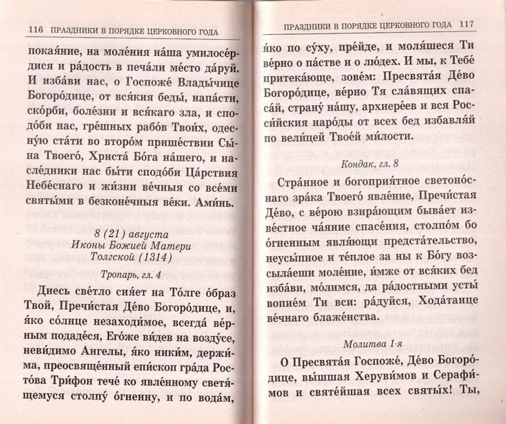 Радуйся, Радосте наша. Тропари, кондаки, молитвы и величания Пресвятой Богородице